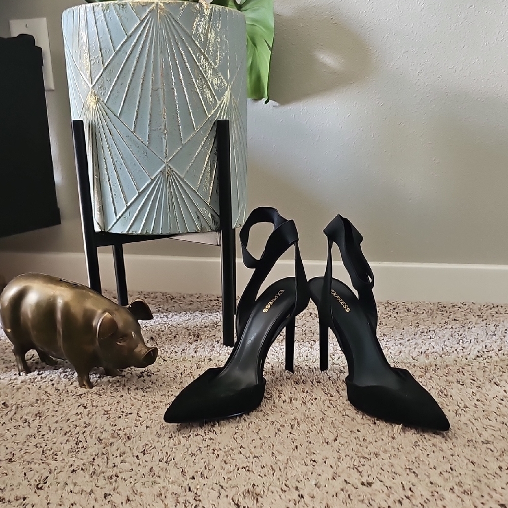 Express Black Women's Heels